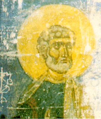 Fresco "Apostle Peter"