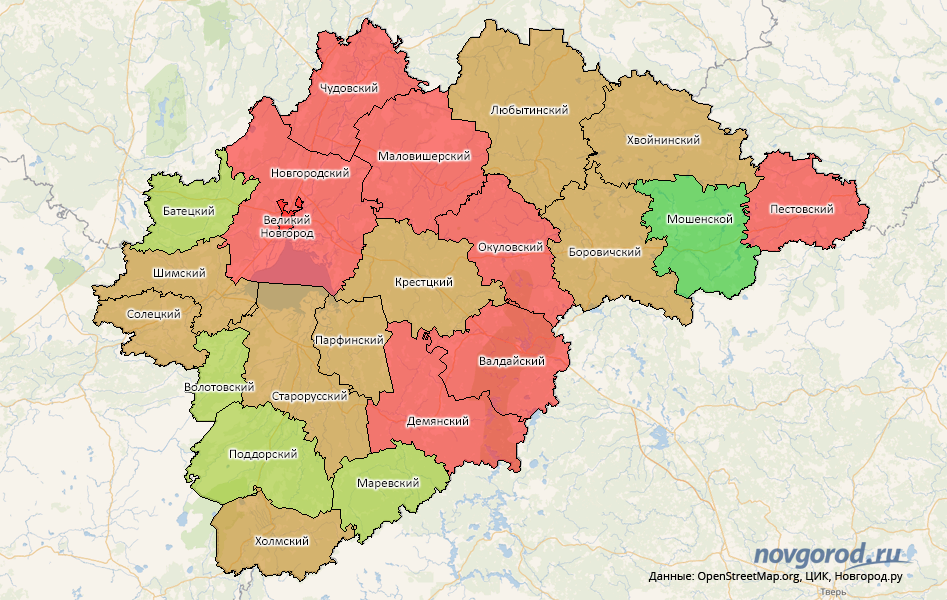 Публичная кадастровая карта новгородской области демянского района